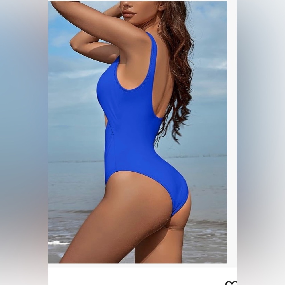 Meyeeka Womens One Piece Swimsuits Tummy Control Bathing Suit for Women Push Up